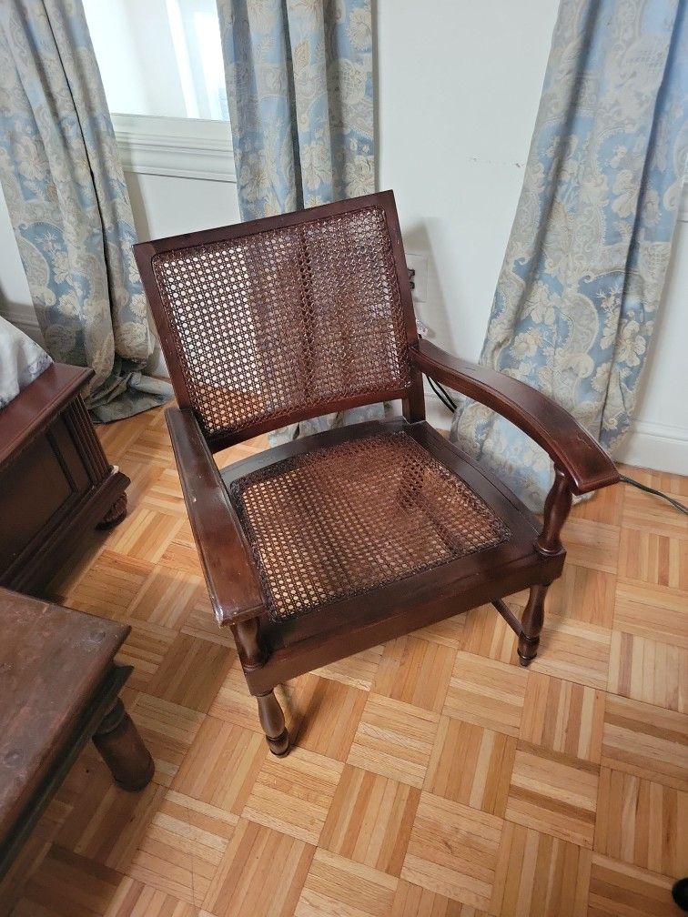 Cane Armchair