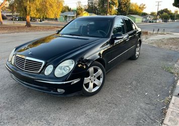 Mercedes-Benz E-Class Black Sedan