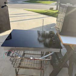 GE Cooktop, Whirpool Microwave 