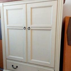 Entertainment Center Hutch Cabinet