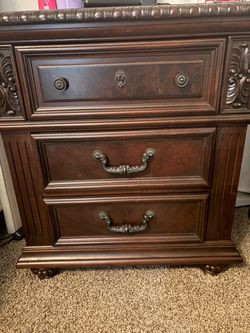 Solid Wood Nightstand