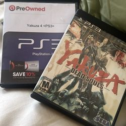 Yakuza 4 and Dead Soul