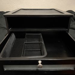 Black Office Desk Organizer 