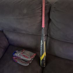 Baseball Bat And Glove 