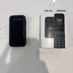 Nokia 2780 Flip Phone (Black) – Like New in Box