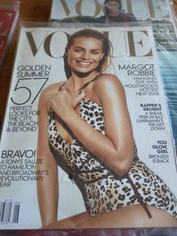 Vogue Magazine June 2016 Issue Margot Robbie Cover
