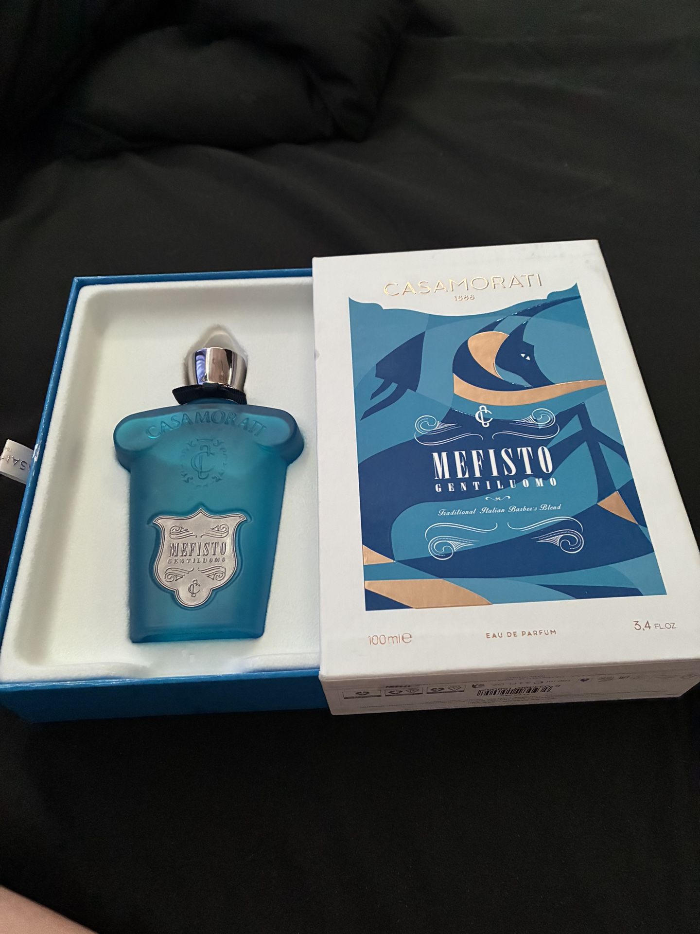 Title - 💎 Casamorati Mefisto Gentiluomo Eau de Parfum 100mL – Full Bottle w/ Box