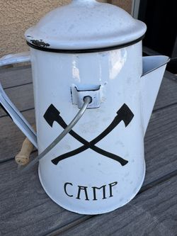 Camping Decorative Metal Coffee Kettle