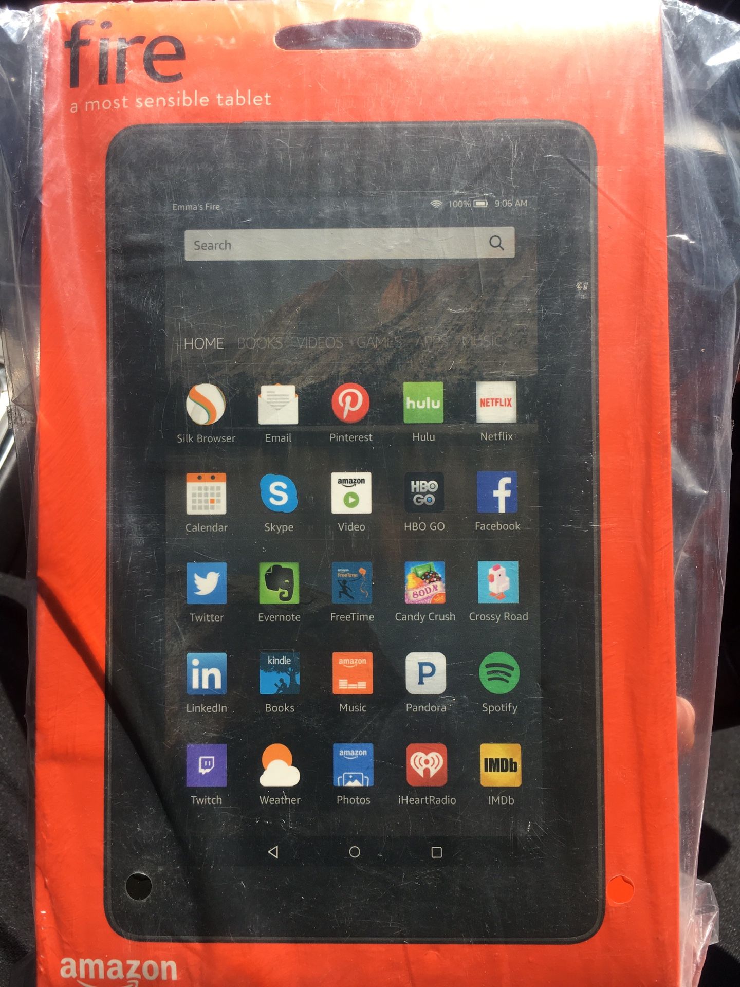 Amazon fire tablet