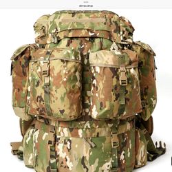 AK MAX FILBE Main Pack OCP Camo 80L Modular Tactical Rucksack