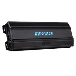 Hifonics Zeus Delta 3,350 Watt Compact Mono Block Nickel Plated Mobile Car Audio Amplifier with Auto Turn On Feature, ZD-3350.1D, Black