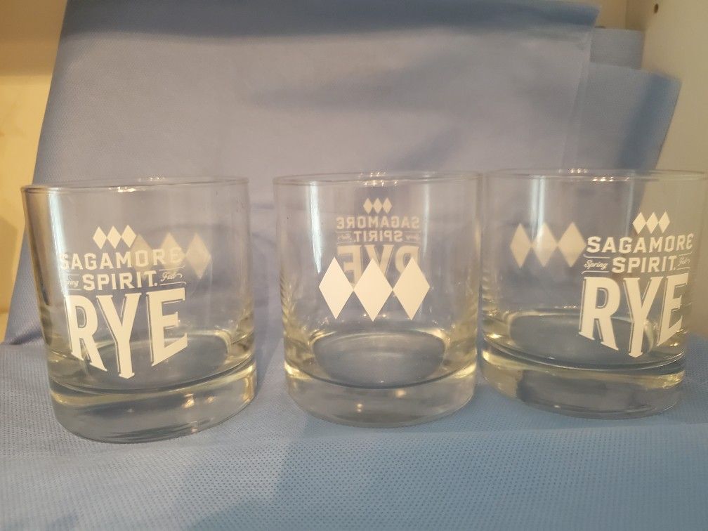 Sagamore Whiskey Tumblers 