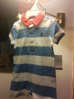 Ralph lauren polo brand new with tag onesie size 12 month