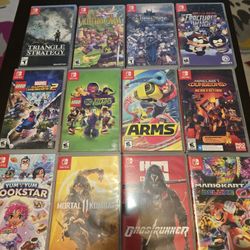  20 To 35 Each Nintendo Switch Games 