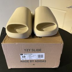 Adidas Yeezy Slides Bone  Size 10 Brand New