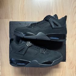 Jordan 4 Black Cat Size 7.5,8,8.5