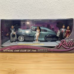 Jada Toys Homie Rollerz 47’ Chevy FLeetLine Homies 1/24 Car with Figure - 58008