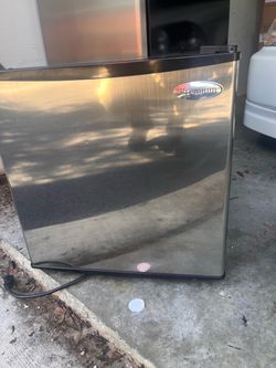 Premium Stainless Steel Mini Fridge