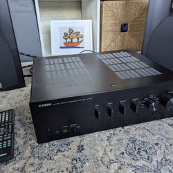 Yamaha Audio A-S301BL Natural Sound Integrated Stereo Amplifier