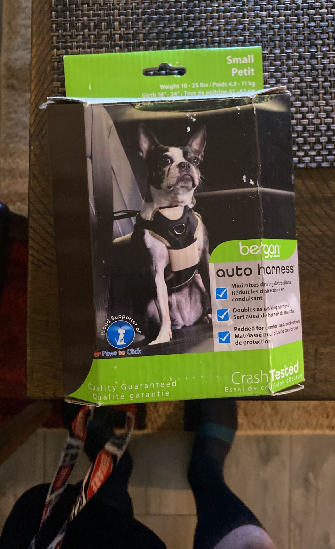Small Auto and Walking Harness 