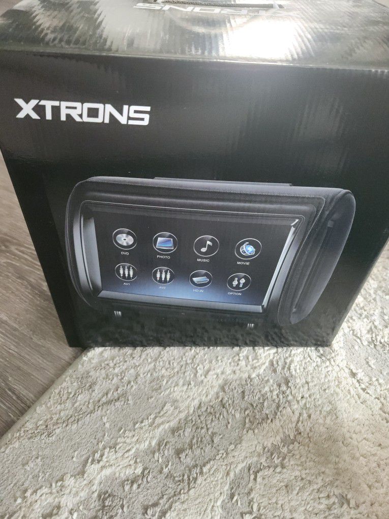 Xtrons 9 Inch Touchscreen Headrest $160