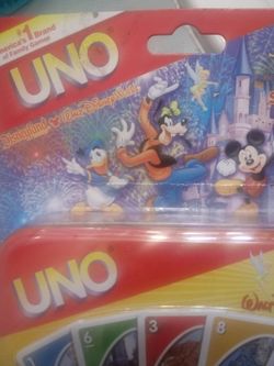UNO Card Game  from Disney