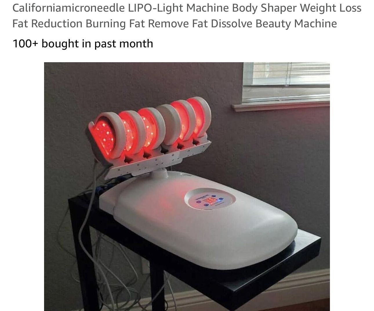 Californiamicroneedle LIPO-Light Machine Body Shaper Weight Loss