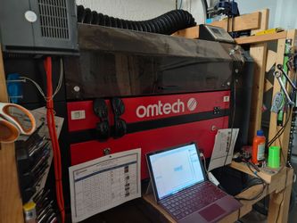 Omtech 60w CO2 laser