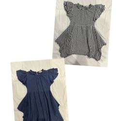 CrewCuts Flutter Sleeve Girls Dresses Size 3