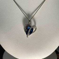 Heart Pendant And Necklace