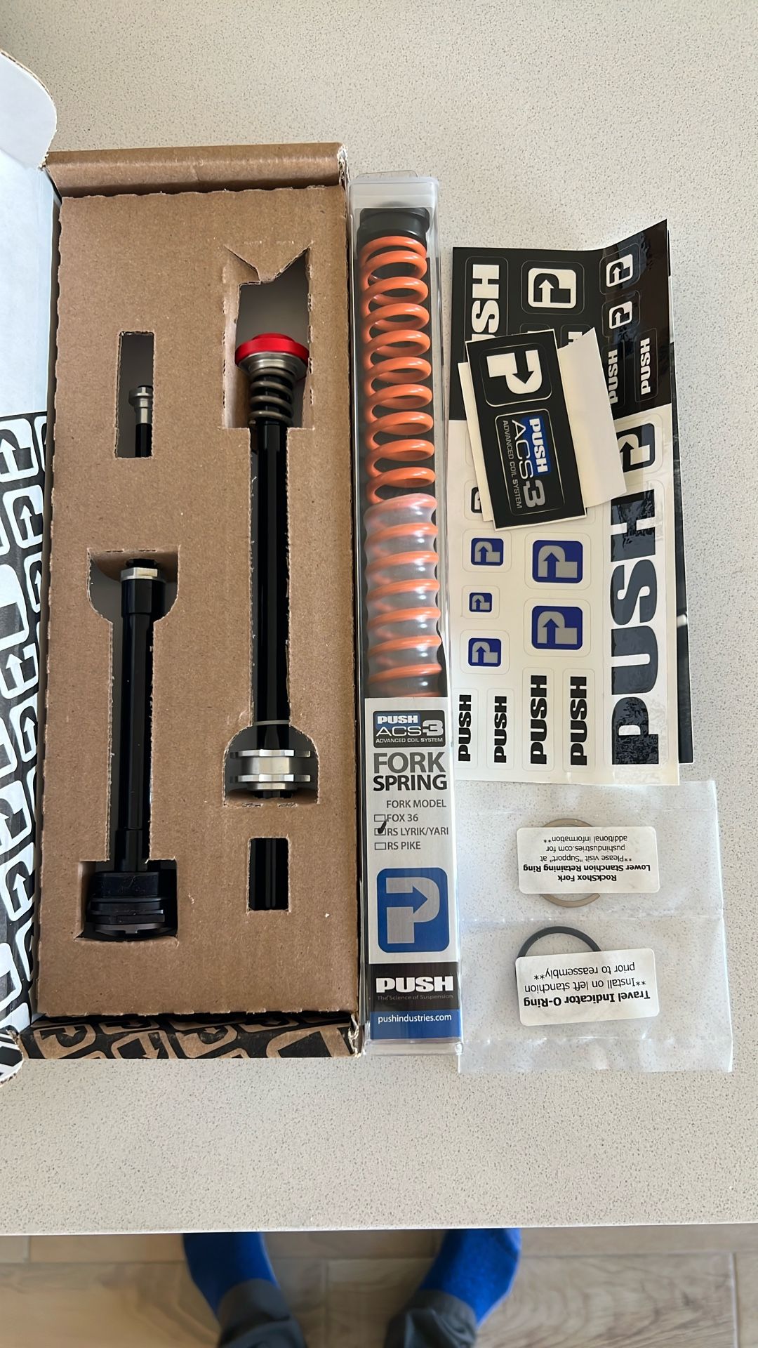 Rock Shox Lyric/Yari Upgrade: Push Industries ACS3 Advanced Coil System