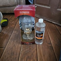 Antique Looking Oil Lamp