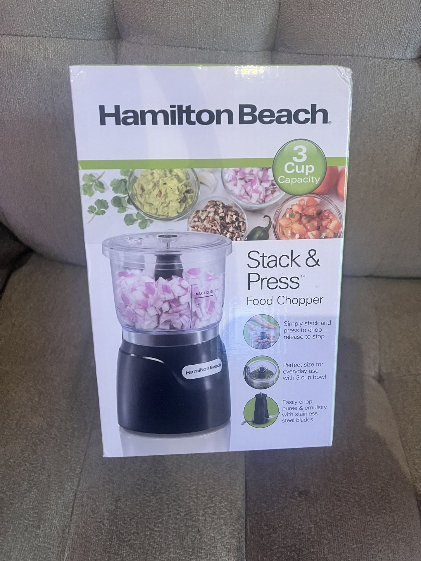 hamilton beach stack and press