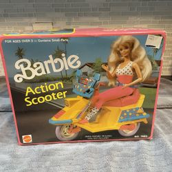 1990 Mattel Barbie Action Scooter 7483
