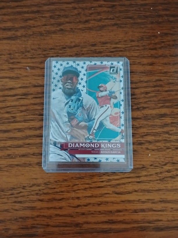 Adolis Garcia Donruss trading card 