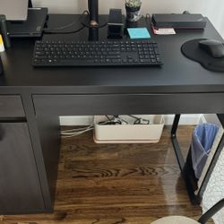 IKEA Micke Desk Black-Brown