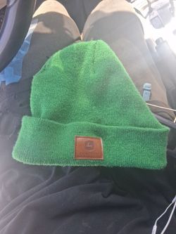 Used  John Deere beanie in green