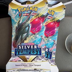 Silver Tempest Pokemon Booster Packs