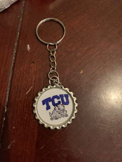 TCU Keychain