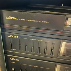 Logik Integrated Stereo System Tower