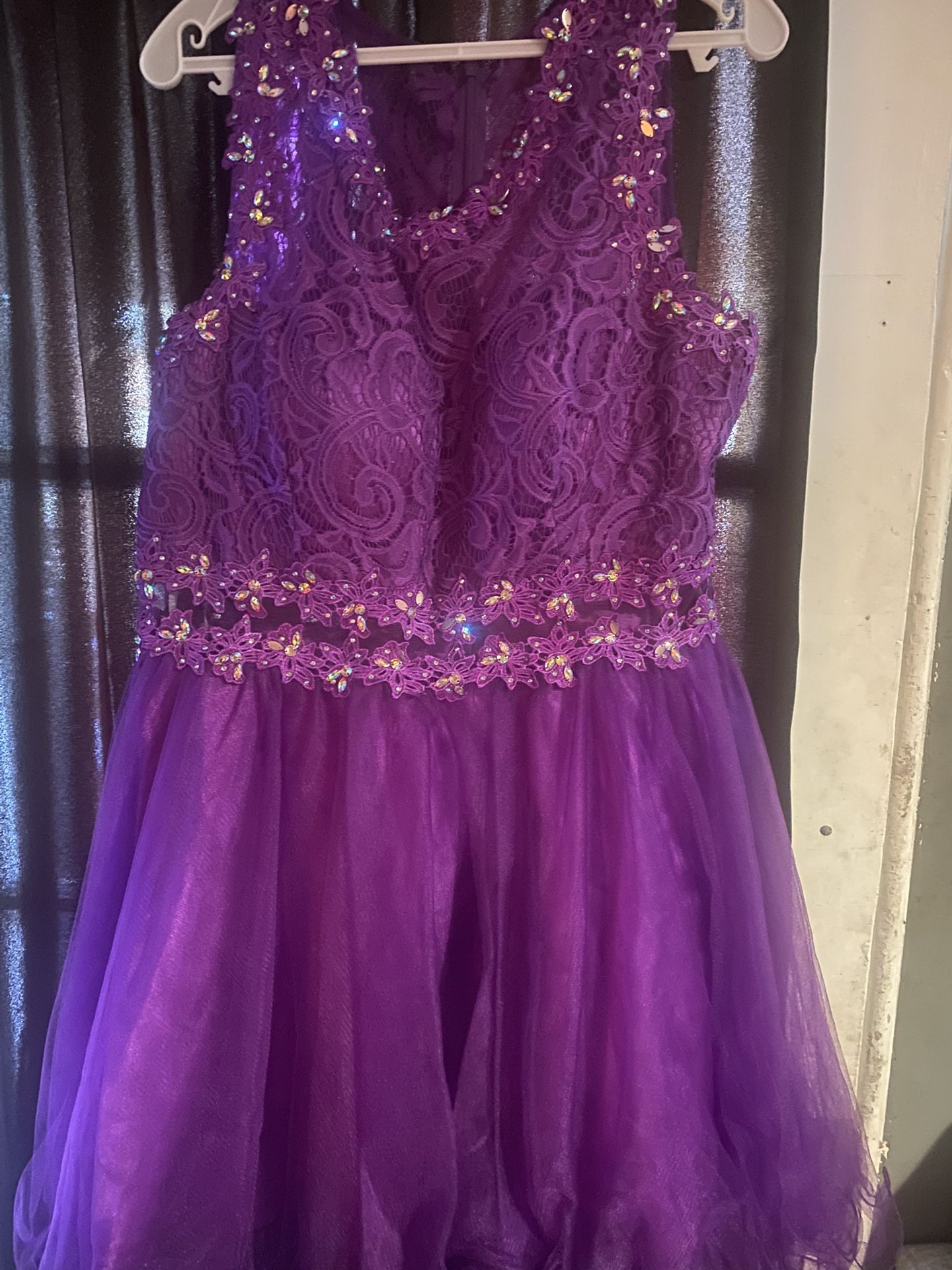 Purple Dama Dress