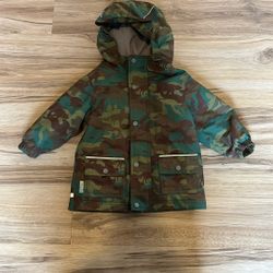 Toddler Fleece Lined Rain Coat 