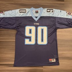 Vintage Nike Team Jevon Kearse Tennessee Titans NFL Football Jersey Adult Medium 