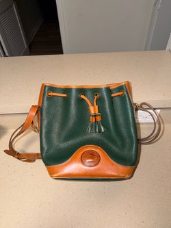 Dooney & Bourke All Weather Leather Drawstring Purse