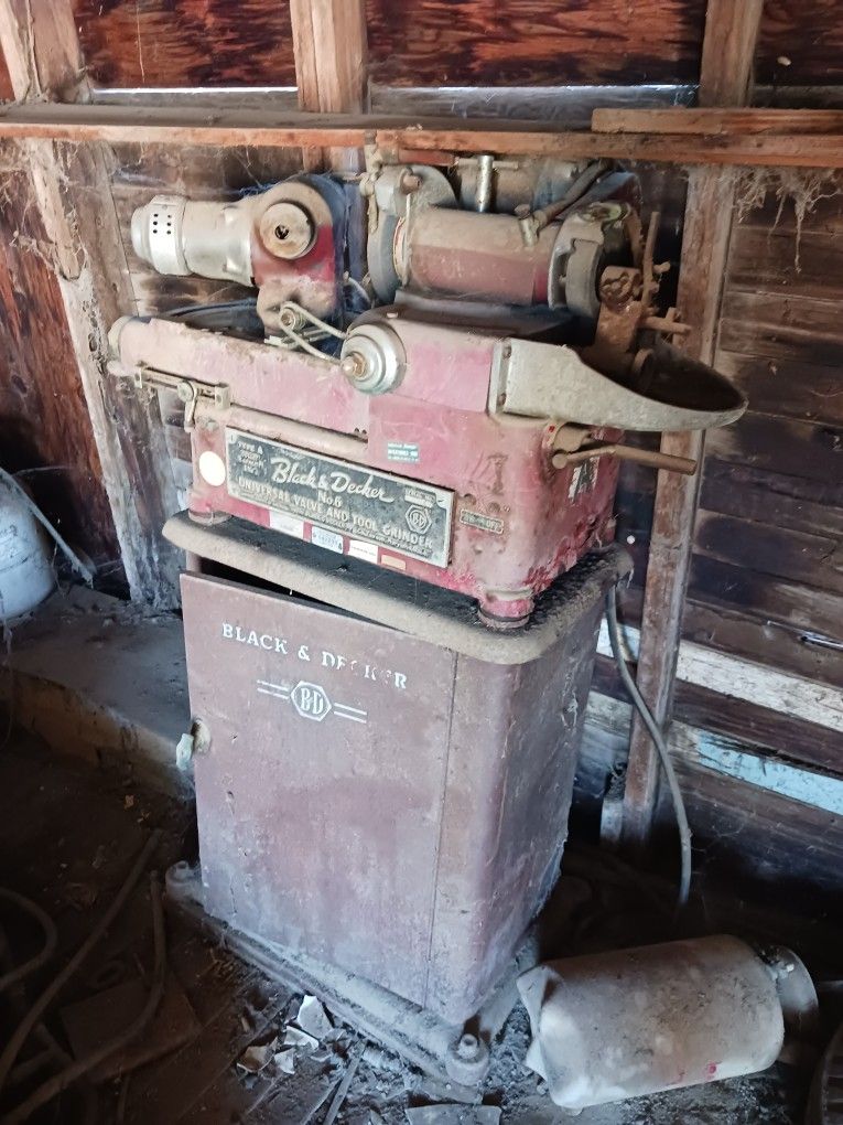 Vintage Black & Decker Valve Grinder