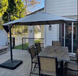 Bellana cantilever umbrella FREE!!