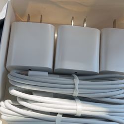 3 Pack iPhone Charger Box & Cable 
