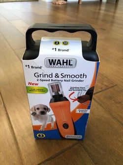 Wahl Pet Nail Grinder Trimmer (2-speed) Dog Cats Stocking Stuffer