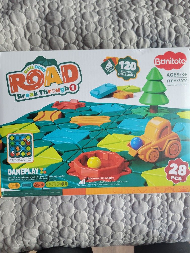 Building Road Puzzle Game STEM