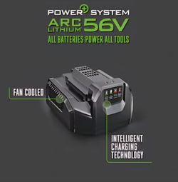 For EGO Power+ 56V 4A Battery Rapid Charger replacement EGO 56V Battery Charger CH2100 CH3200 CH5500, Compatible with All EGO 56V Battery BA2800 BA140